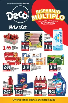 Anteprima del volantino Decò volantino Market Roma valido a partire dal 06.03.2026