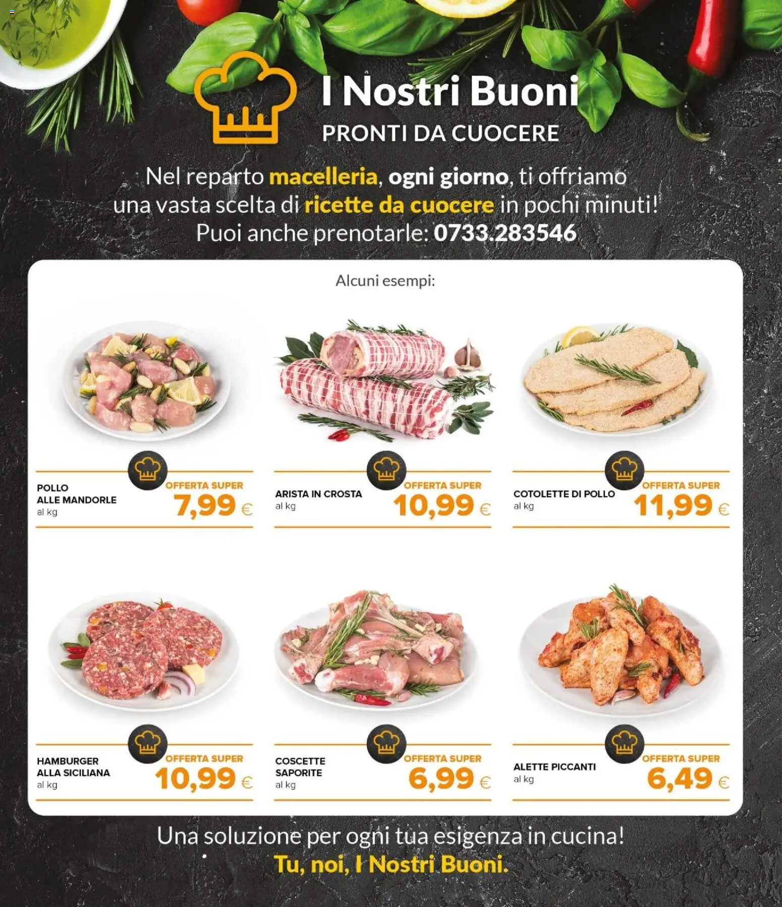 Volantino Oasi del 29.01.2026 | Pagina: 6 | Prodotti: Pollo, Mandorle, Hamburger