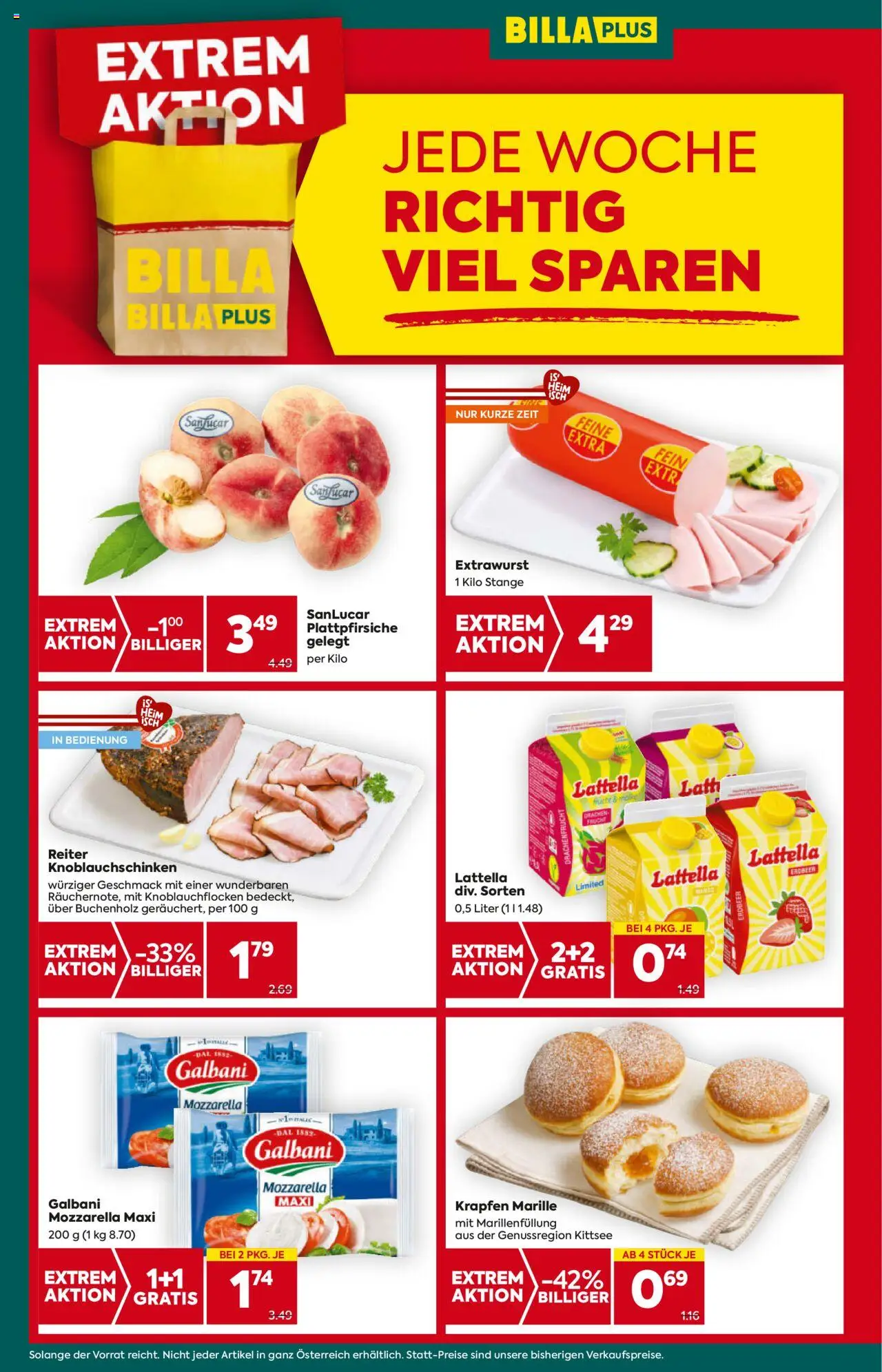 Billa Plus Flugblatt - Steiermark gültig ab 24.07.2025 | Seite: 4