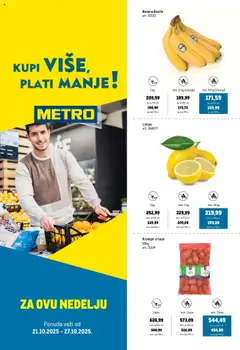 Metro provereno - pregled Metro kataloga - važi od 21.10.2025