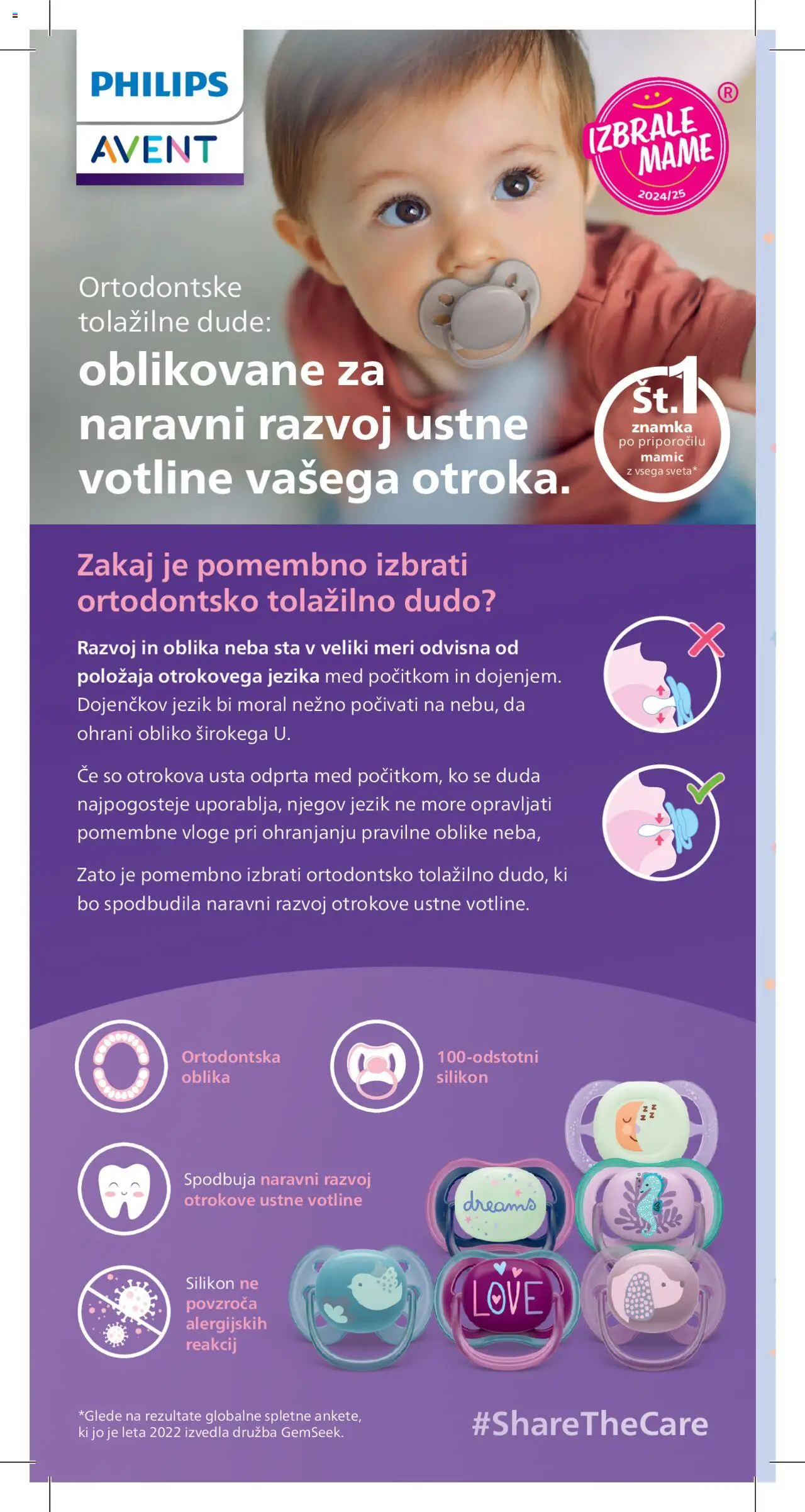 Baby center katalog nosečka │ velja od 01.07.2025 | Stran: 34 | Izdelki: Silikon