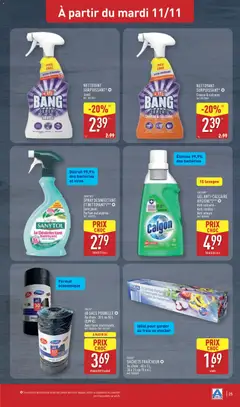Aldi - Prévisualisation de Aldi catalogue semaine 46 valide à partir de 11.11.2025 | Page: 28 | Produits: Poubelle, Parfum, Sacs poubelle