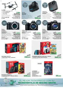 Vista previa El Corte Inglés ofertas válido desde el 27.10.2025 | Página: 6 | Productos: Video, Adaptador, Body, Batería