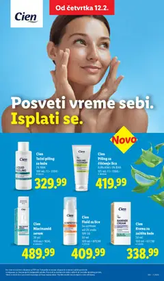 Cien Tečni piling za kožu, 2% BHA, 100 ml - pregled Lidl kataloga - važi od 12.02.2026 | Strana: 25