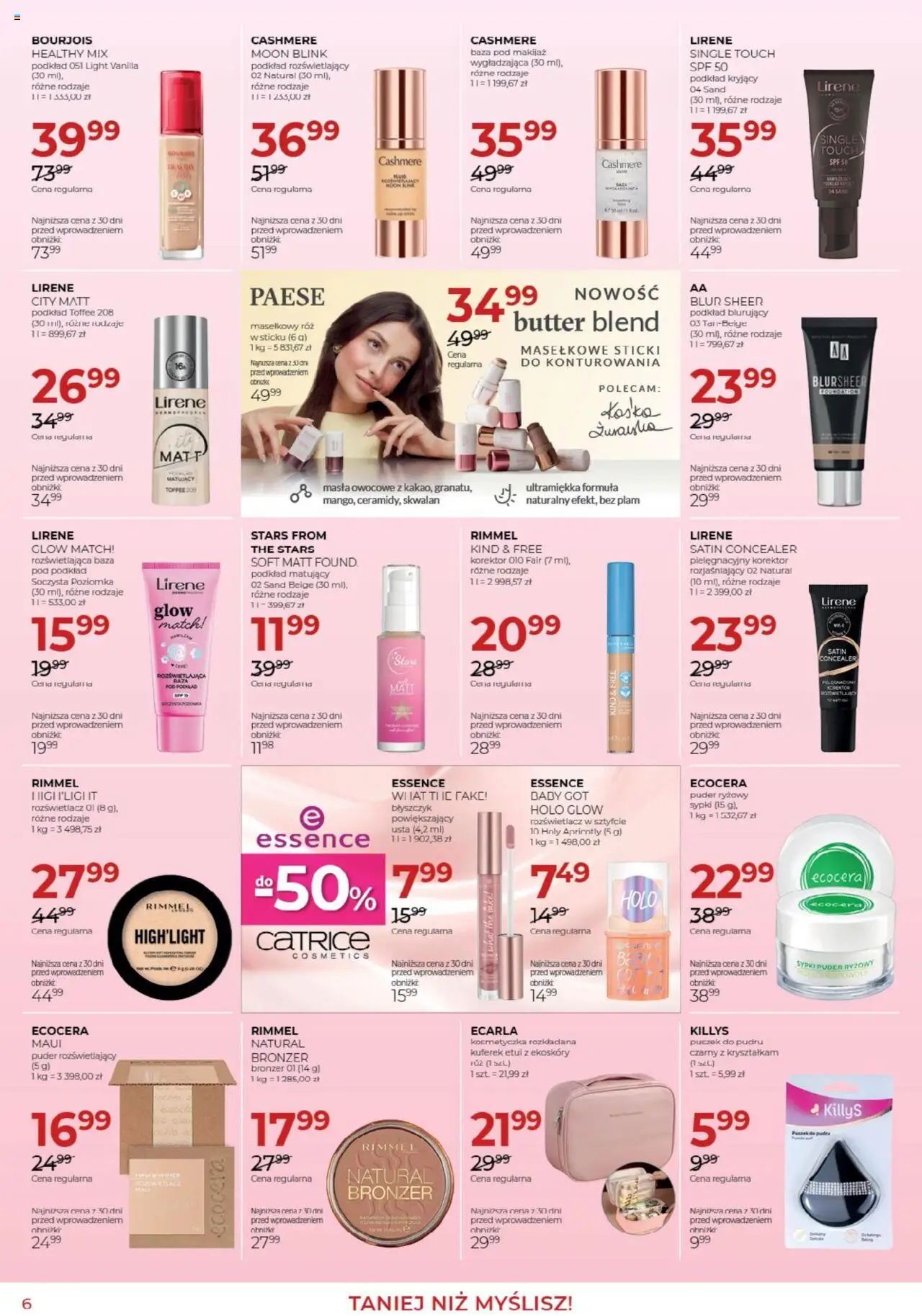 Jawa Gazetka od 04.08.2025 | Strona: 6 | Produkty: Makijaż, Puder, Róż, Rozświetlacz