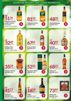Eurocash Gazetka - Katalog Alkoholowy od 01.08.2025 | Strona: 24 | Produkty: Tullamore Dew, Metaxa, Whisky