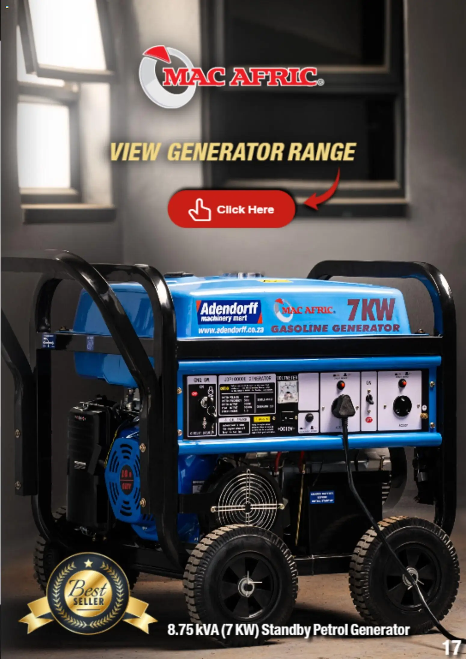 New Adendorff catalogue – valid from 01.01.2026 | Page: 19 | Products: Generator