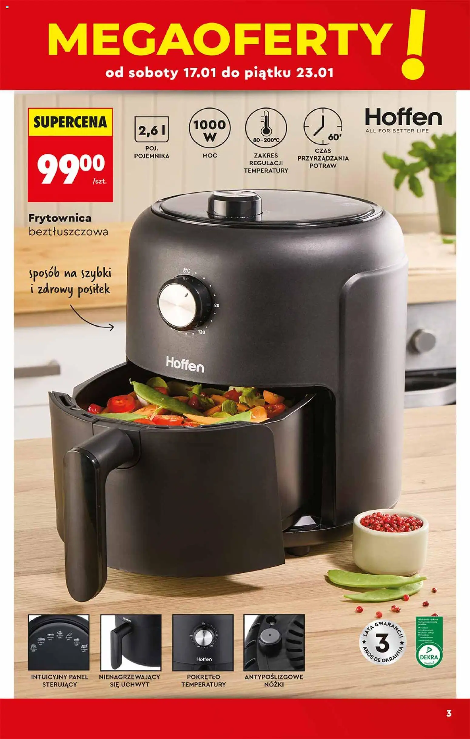 Biedronka gazetka - Hity i inspiracje od 17.01.2026 | Strona: 3