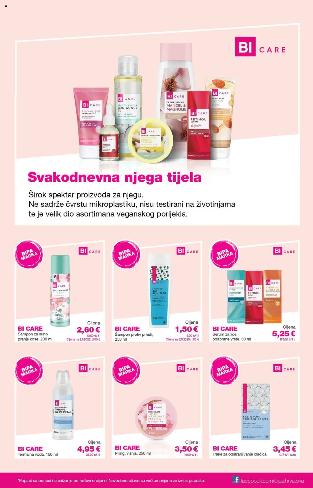 Bipa katalog | vrijedi od 07.08.2025 | Stranica: 11 | Proizvodi: Piling, Krema za ruke, Šećer, Badem
