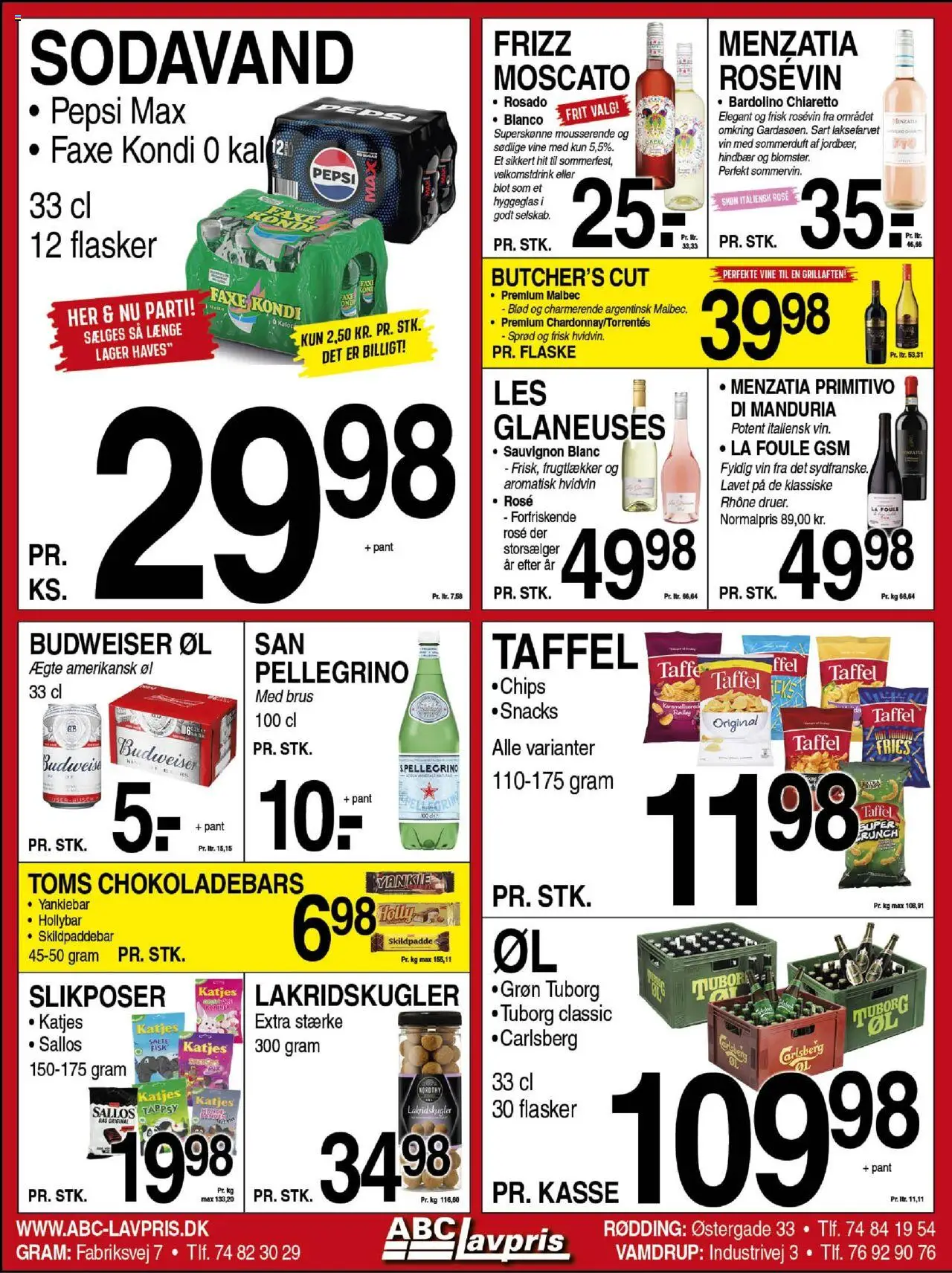 Abc Lavpris Tilbudsavis gyldig fra 06.08.2025 | Side: 7 | Produkter: Vin, Sodavand, Søm, Pepsi