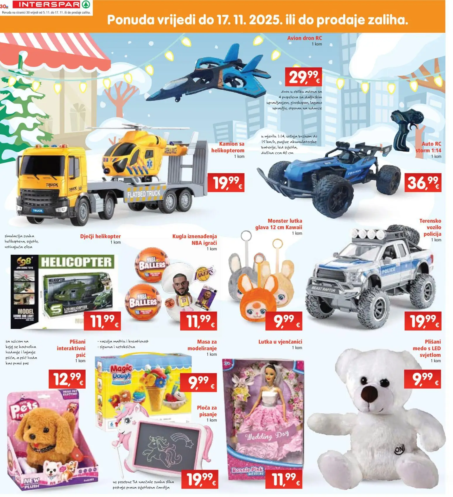 Interspar katalog | vrijedi od 05.11.2025 | Stranica: 33 | Proizvodi: Lutka, Naočale