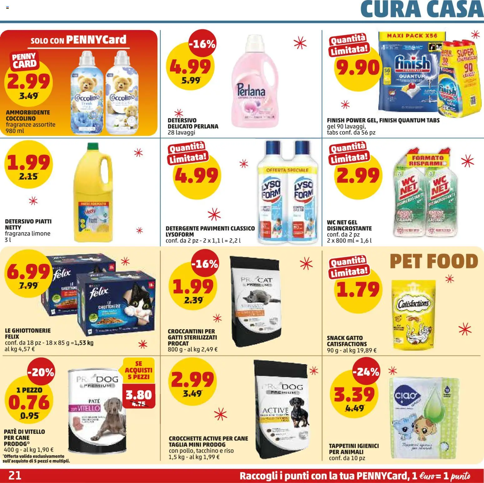Volantino PENNY del 15.12.2025 | Pagina: 21 | Prodotti: Ammorbidente, Detergente, Tacchino, Fragranza