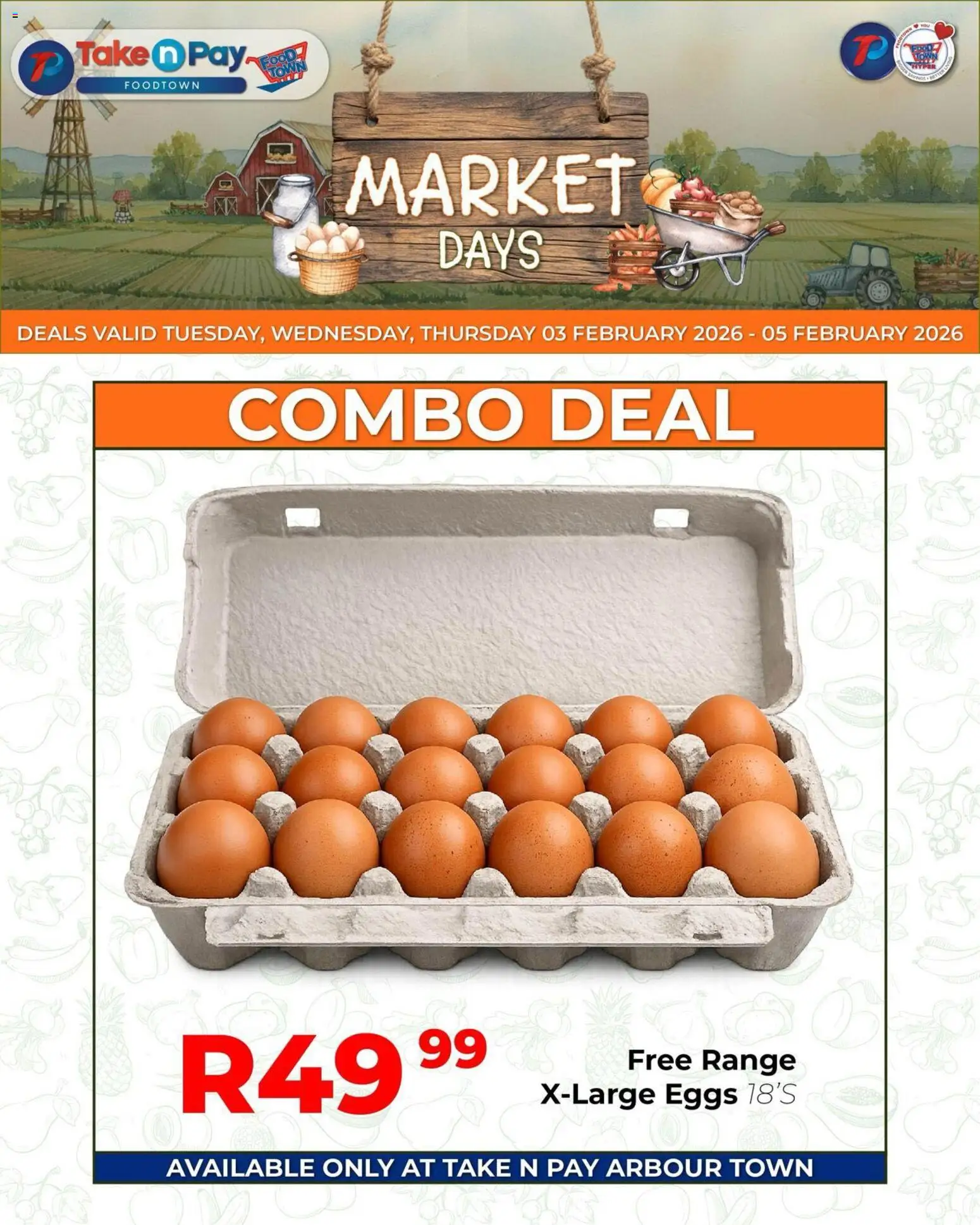 New Take n Pay catalogue – valid from 03.02.2026 | Page: 8 | Products: Eggs