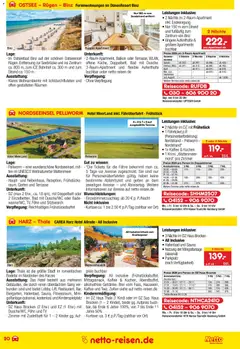 Netto Reisen Prospekt 	 ab 29.12.2025 gültig | Seite: 20