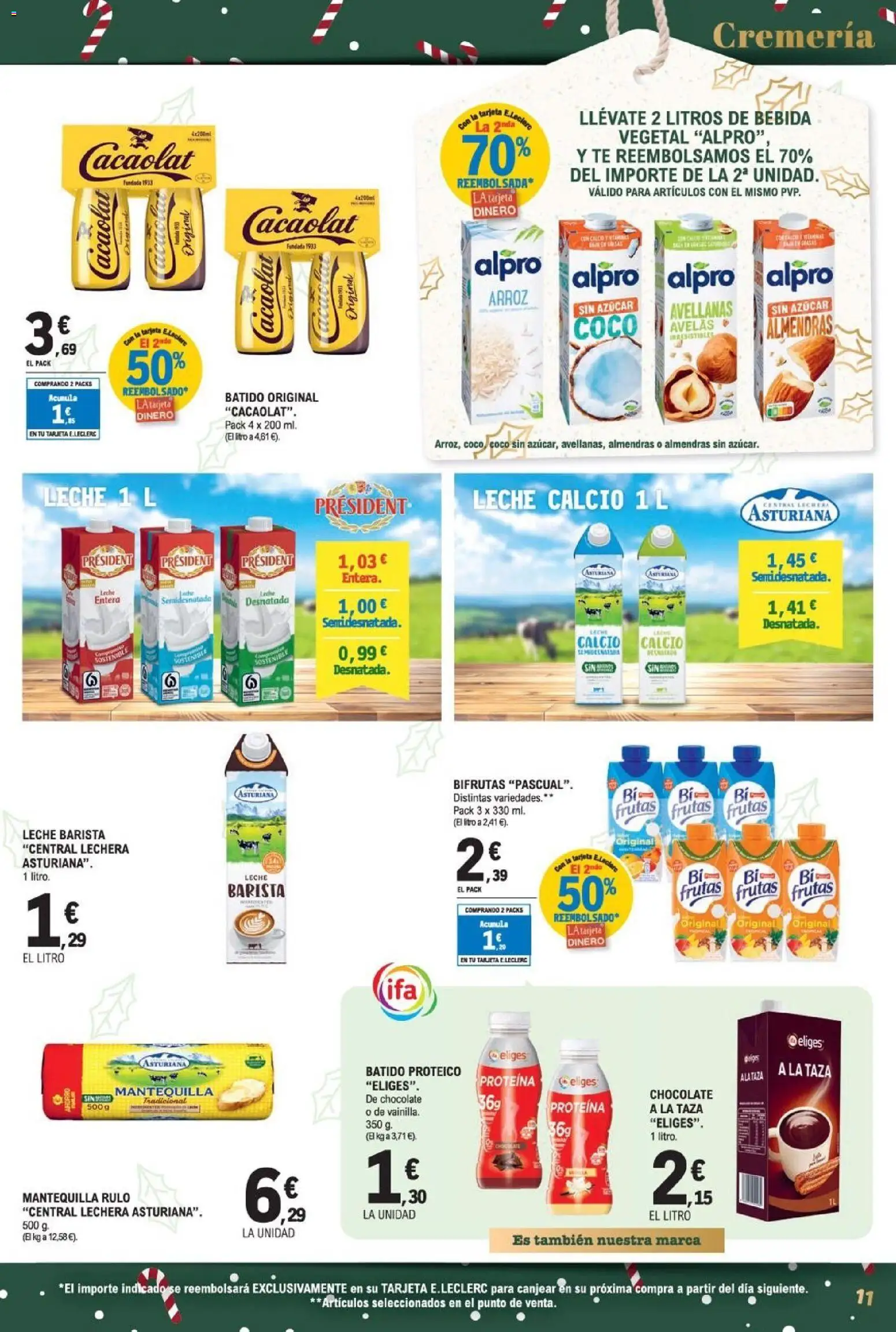 E.Leclerc folleto │ válido desde el 03.12.2025 | Página: 11 | Productos: Chocolate, Arroz, Τυρόπιτα, Συσκευή ροής