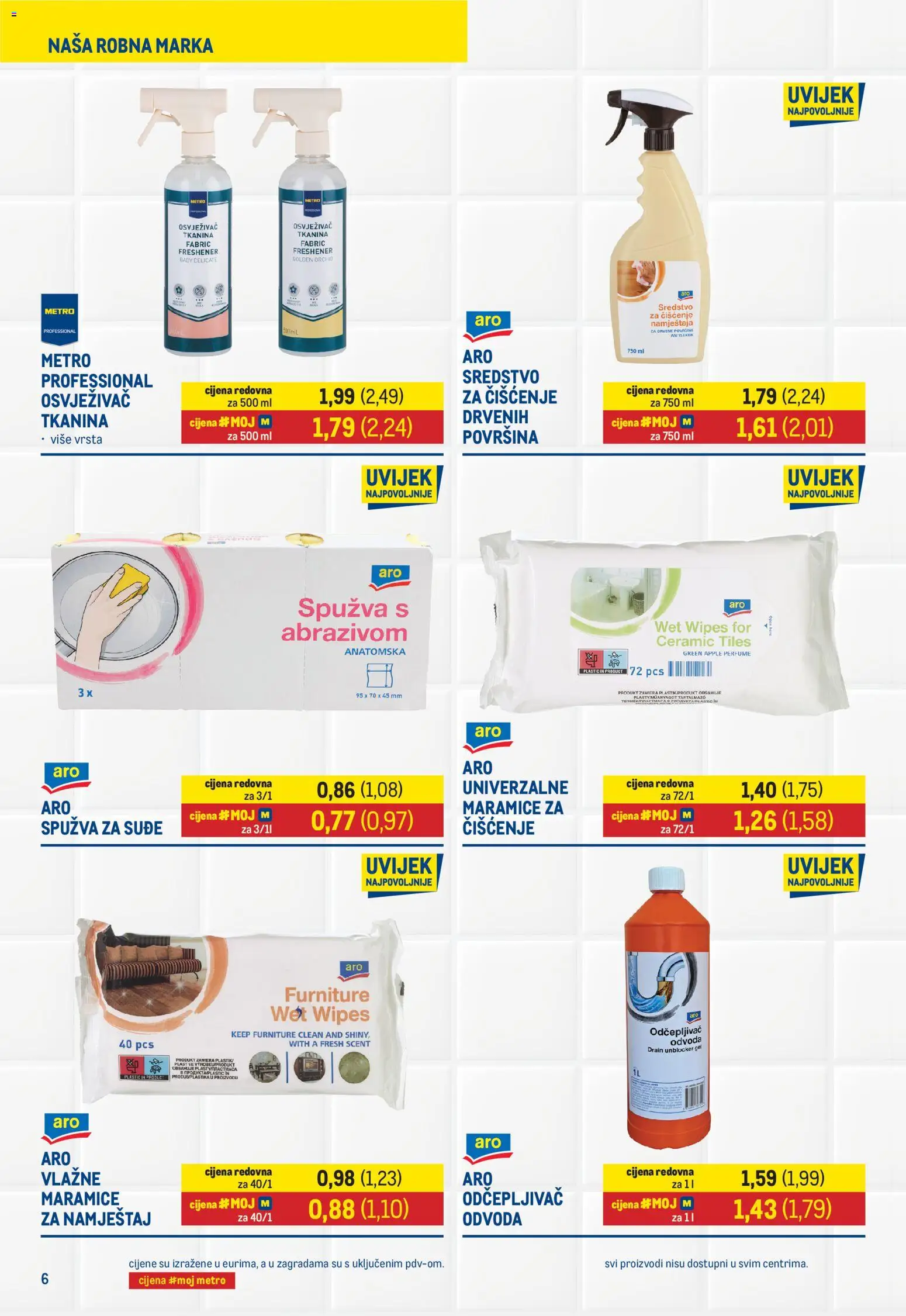 Metro katalog | vrijedi od 02.03.2026 | Stranica: 6 | Proizvodi: Spužva