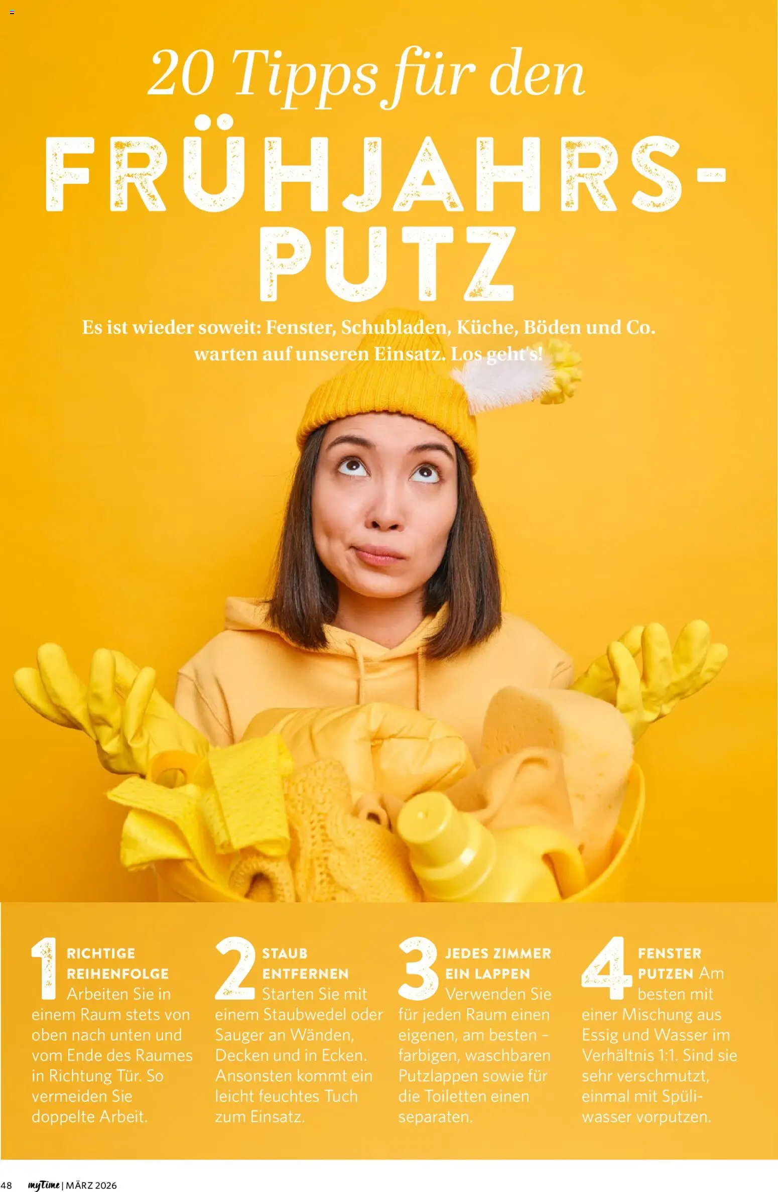 Combi myTime März 2026 – gültig ab 01.03.2026 | Seite: 48 | Produkte: Essig, Wasser