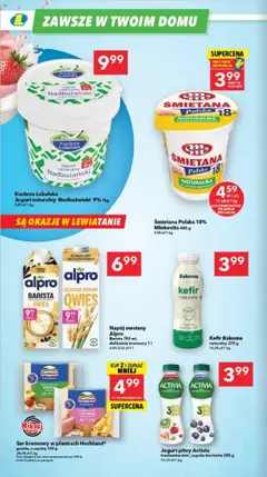 Lewiatan gazetka - Lublin od 17.06.2025 | Strona: 4 | Produkty: Napój owsiany, Karta, Kefir, Alpro