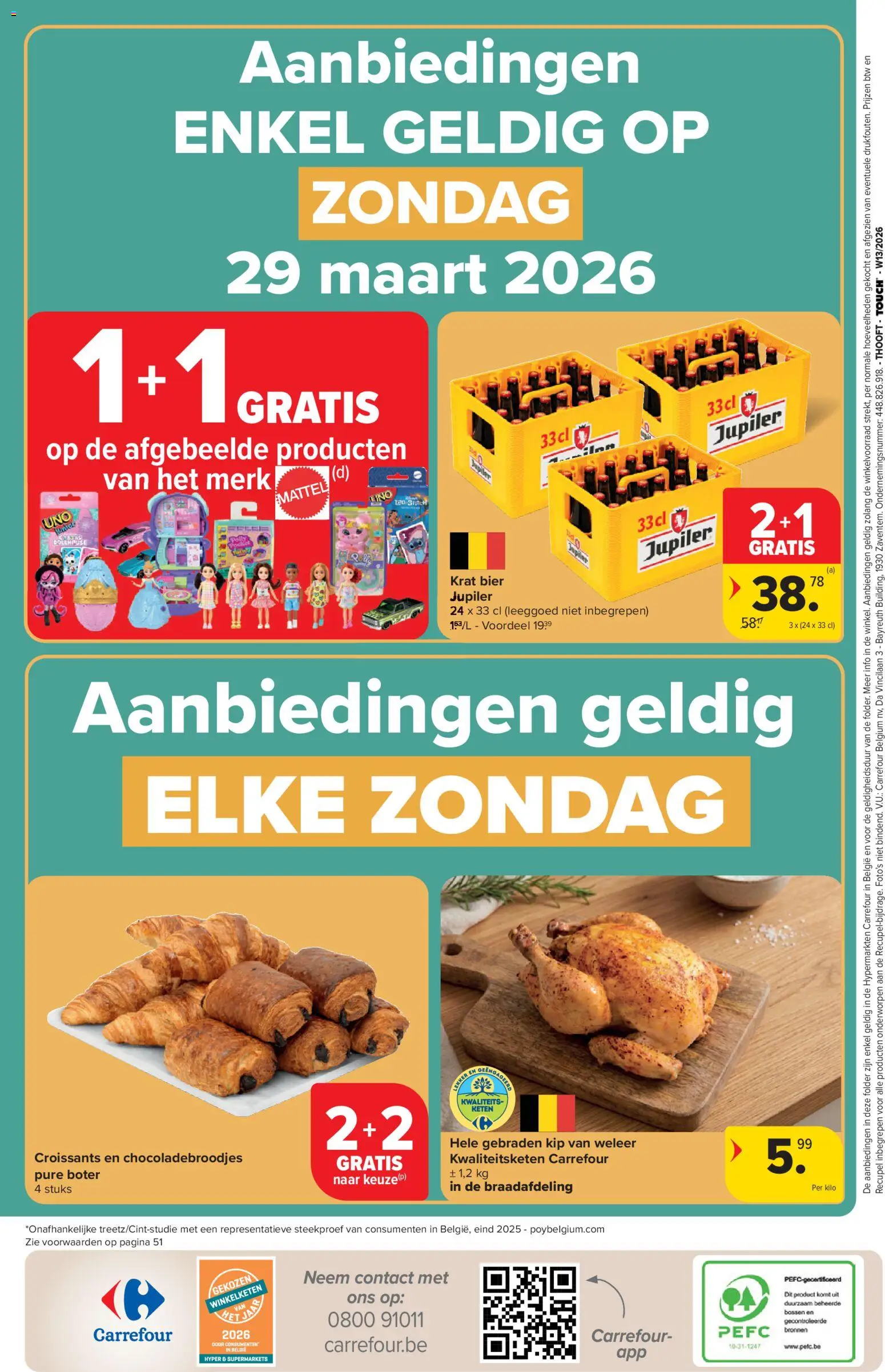 Nieuwe » Carrefour folder van 25/03/2026 🤩  « is er! Ontdek geweldige aanbiedingen en bespaar. | Belgium