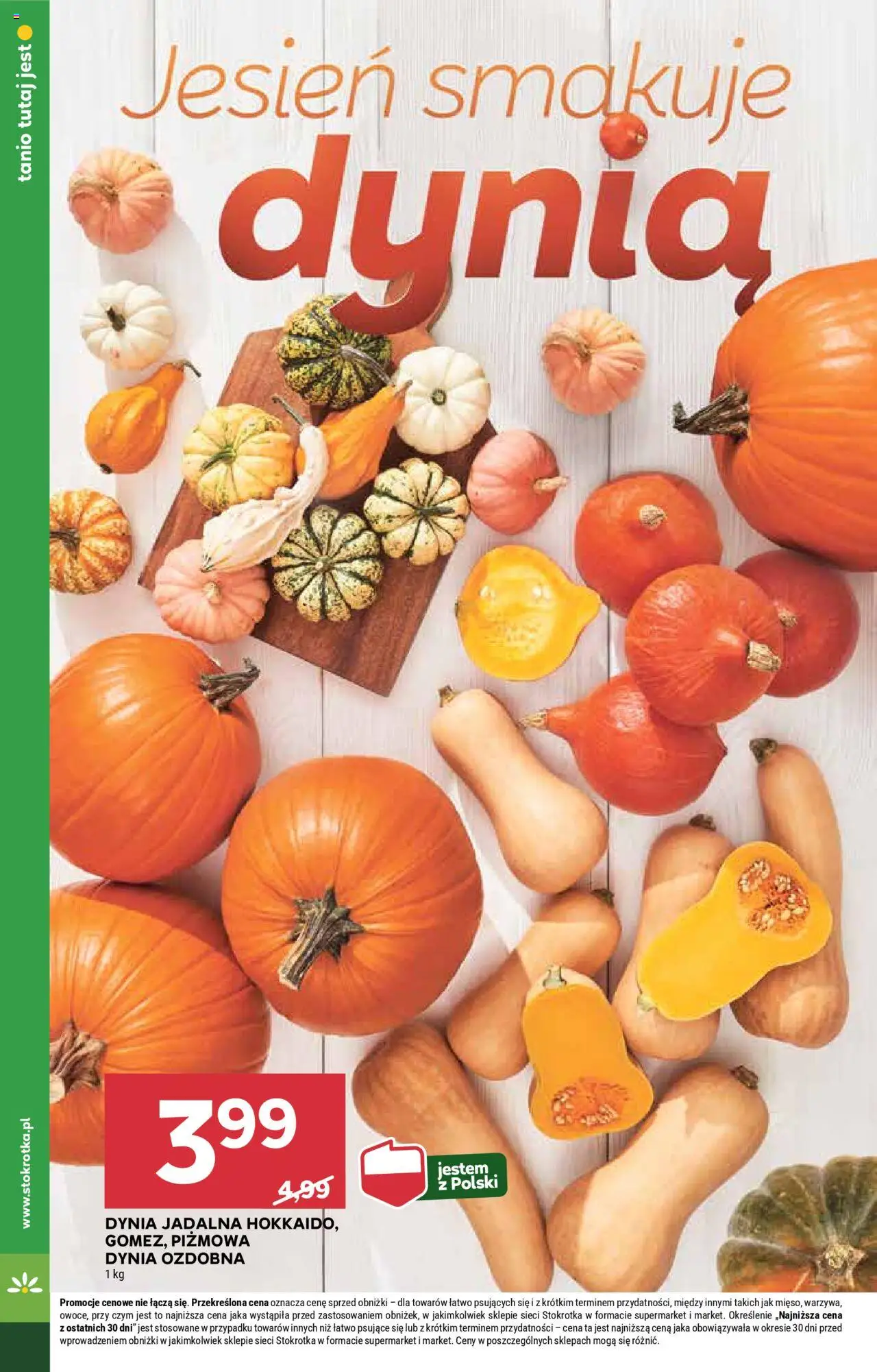 Stokrotka Gazetka od 11.09.2025 | Strona: 8 | Produkty: Dynia, Stokrotka
