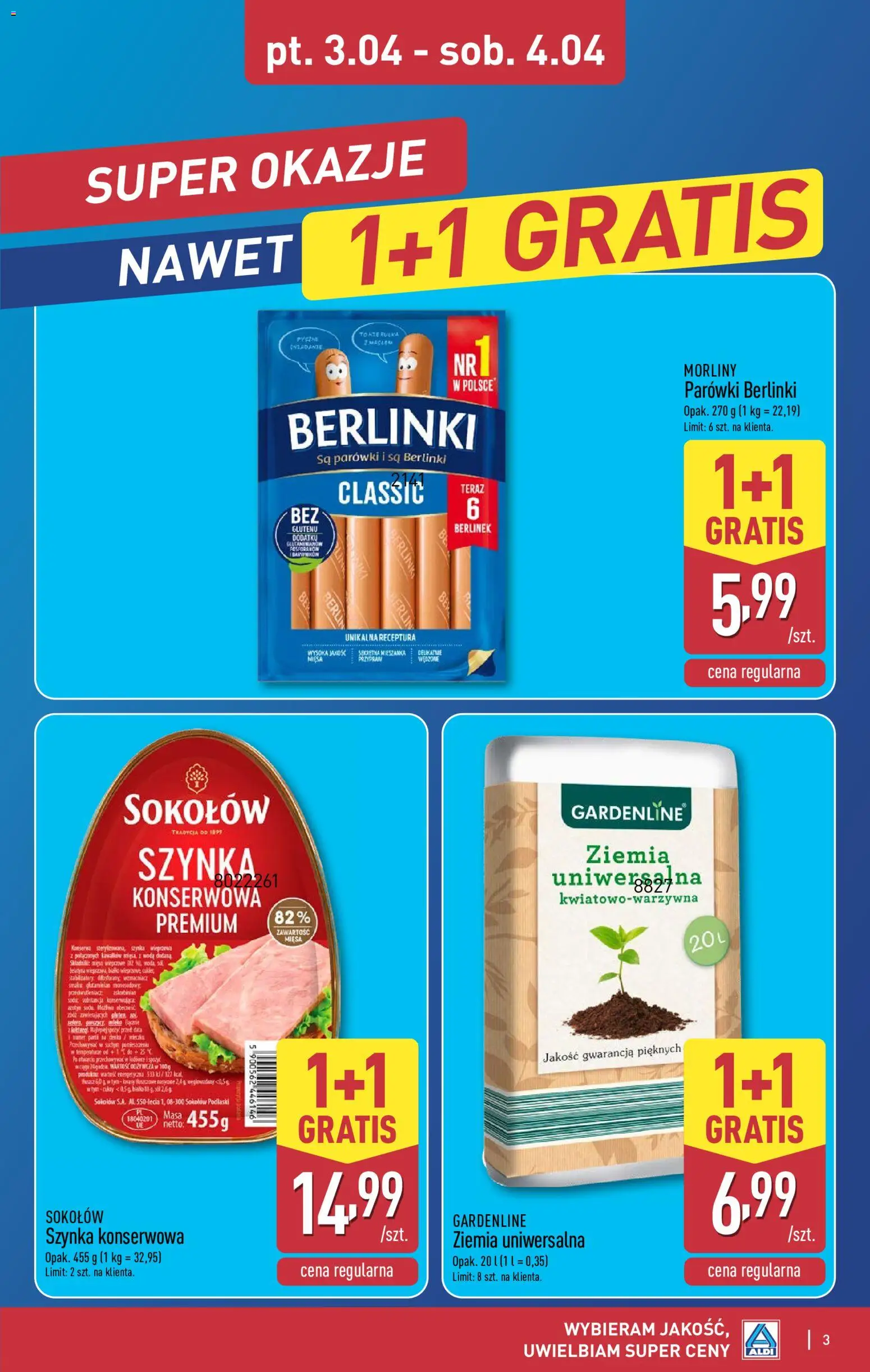 Aldi Polsko leták - Oferta weekendowa od 02.04.2026 | Strana: 3