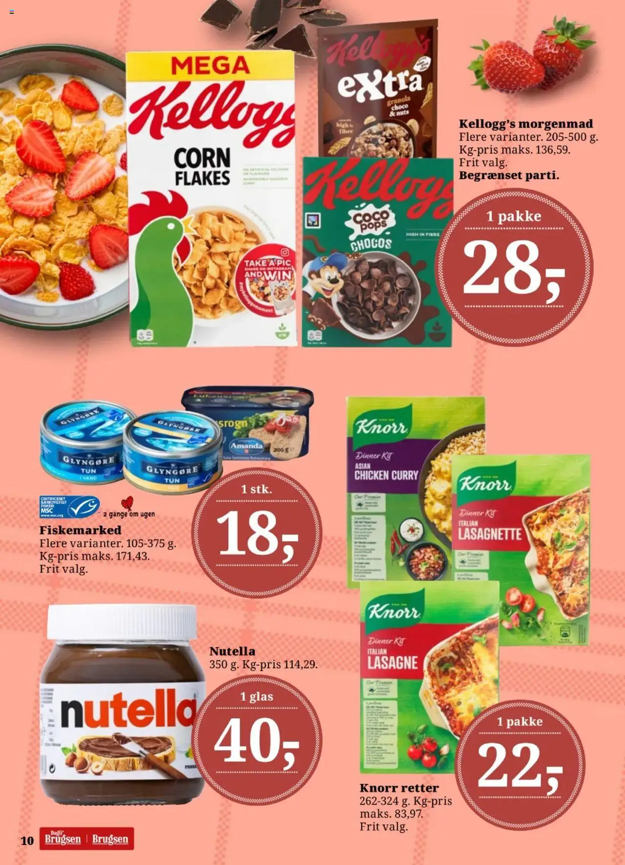 Dagli'Brugsen Tilbudsavis gyldig fra 15.08.2025 | Side: 11 | Produkter: Carpete, Nutella