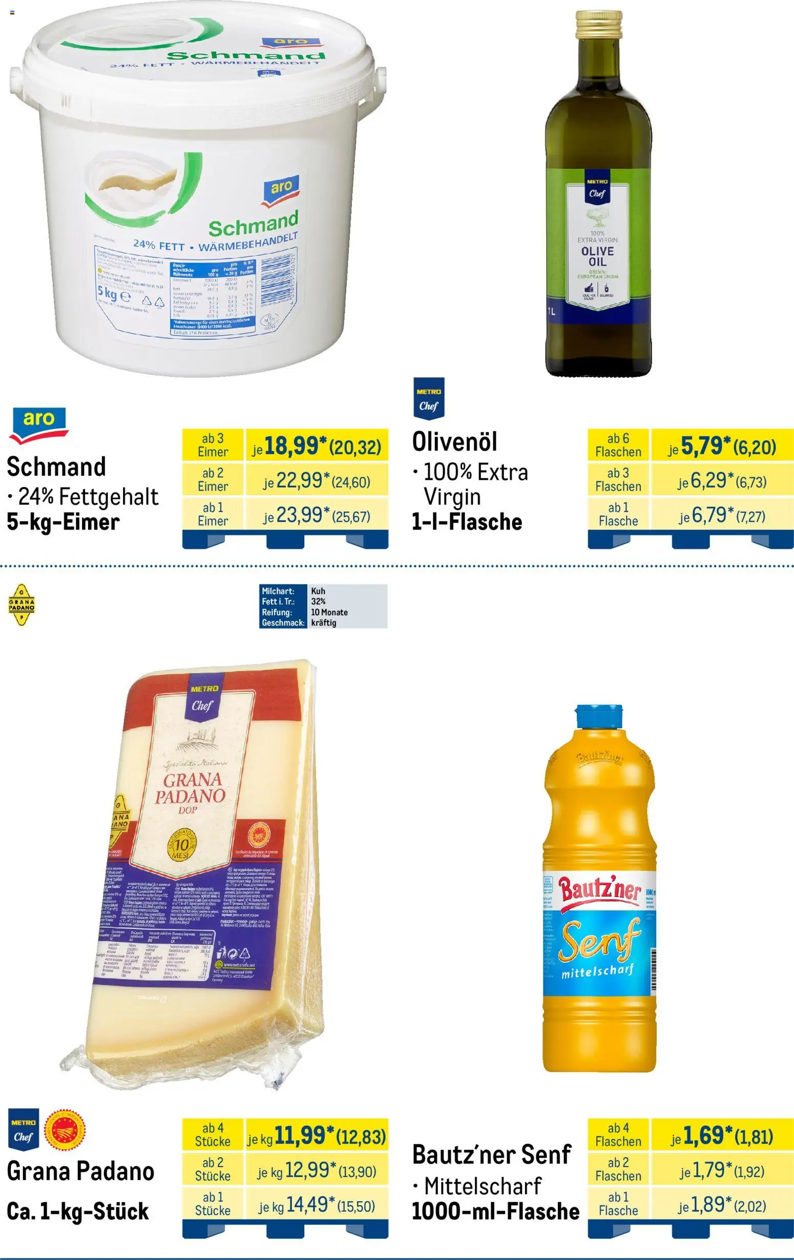 Metro Monats-Menü – gültig ab 01.04.2026 | Seite: 4 | Produkte: Olivenol