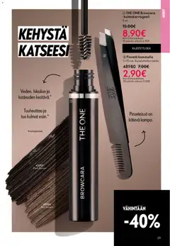 Oriflame-mainoslehti voimassa 31.12.2025 alkaen | Sivu: 29 | Tuotteet: Pinsetit