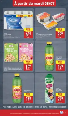  | Page: 25 | Produits: Citron, Fruit de la passion, Essuie-tout, Céréales