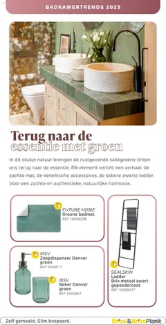 Brico Plan-it Badkamermagazine - Voorbeeld van een folder van Brico Plan-it, geldig van 28.04.2025 | Pagina: 15