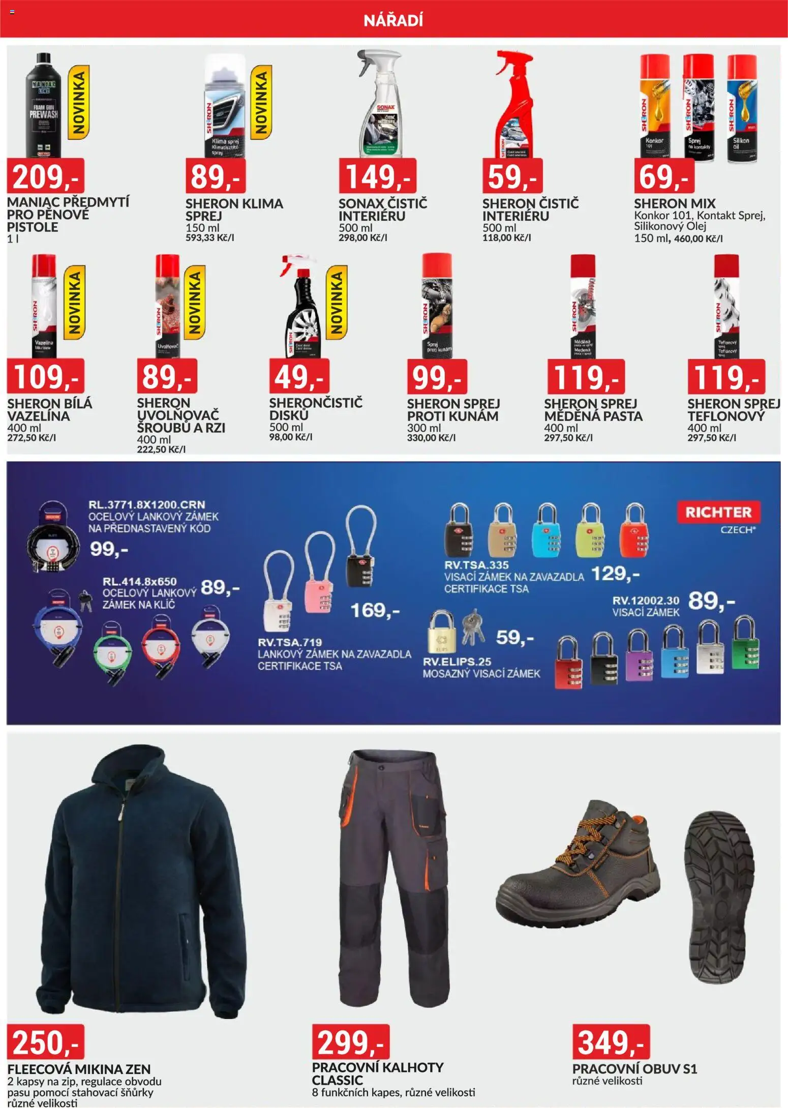 BAUMAX leták od 01.03.2026 | Strana: 16 | Produkty: Mikina, Kalhoty, Obuv, Nářadí