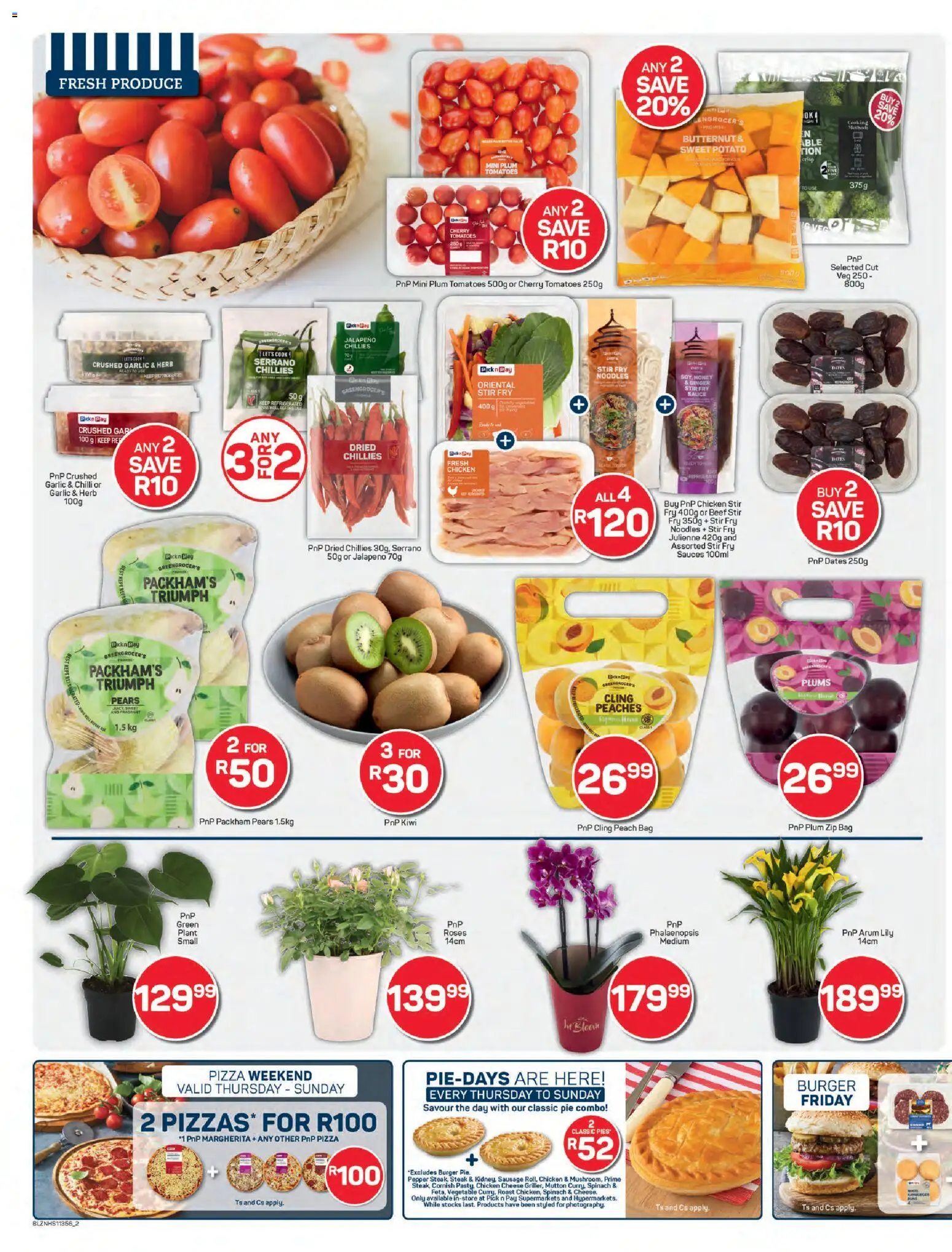 New Pick n Pay catalogue – valid from 16.02.2026 | Page: 2 | Products: Chicken, Beef, Sauce, Sausage