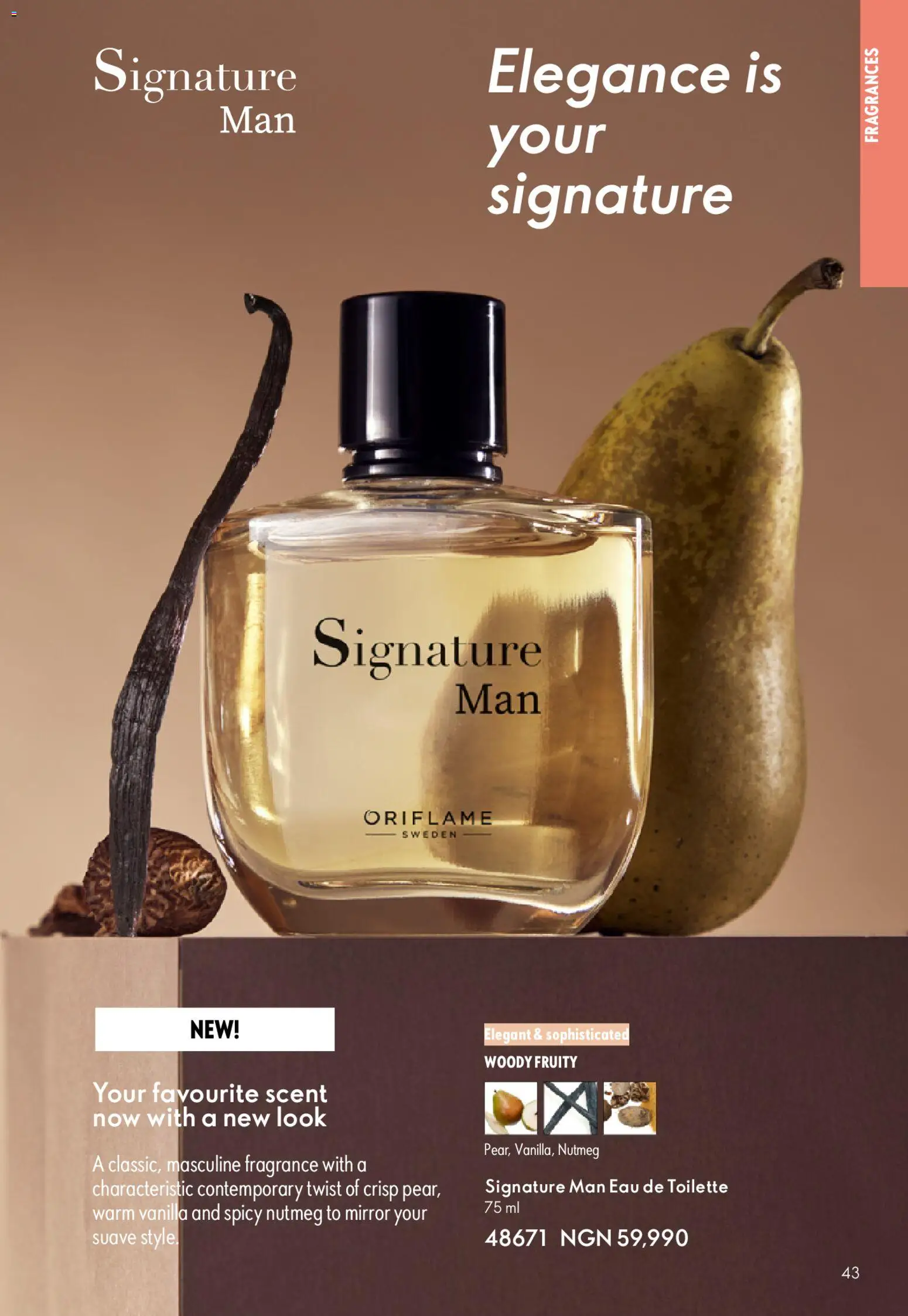 Oriflame - Catalogue 01/2026 valid from 01.01.2026 | Page: 43 | Products: Zápich, Eau de toilette, Fragrance, Mirror