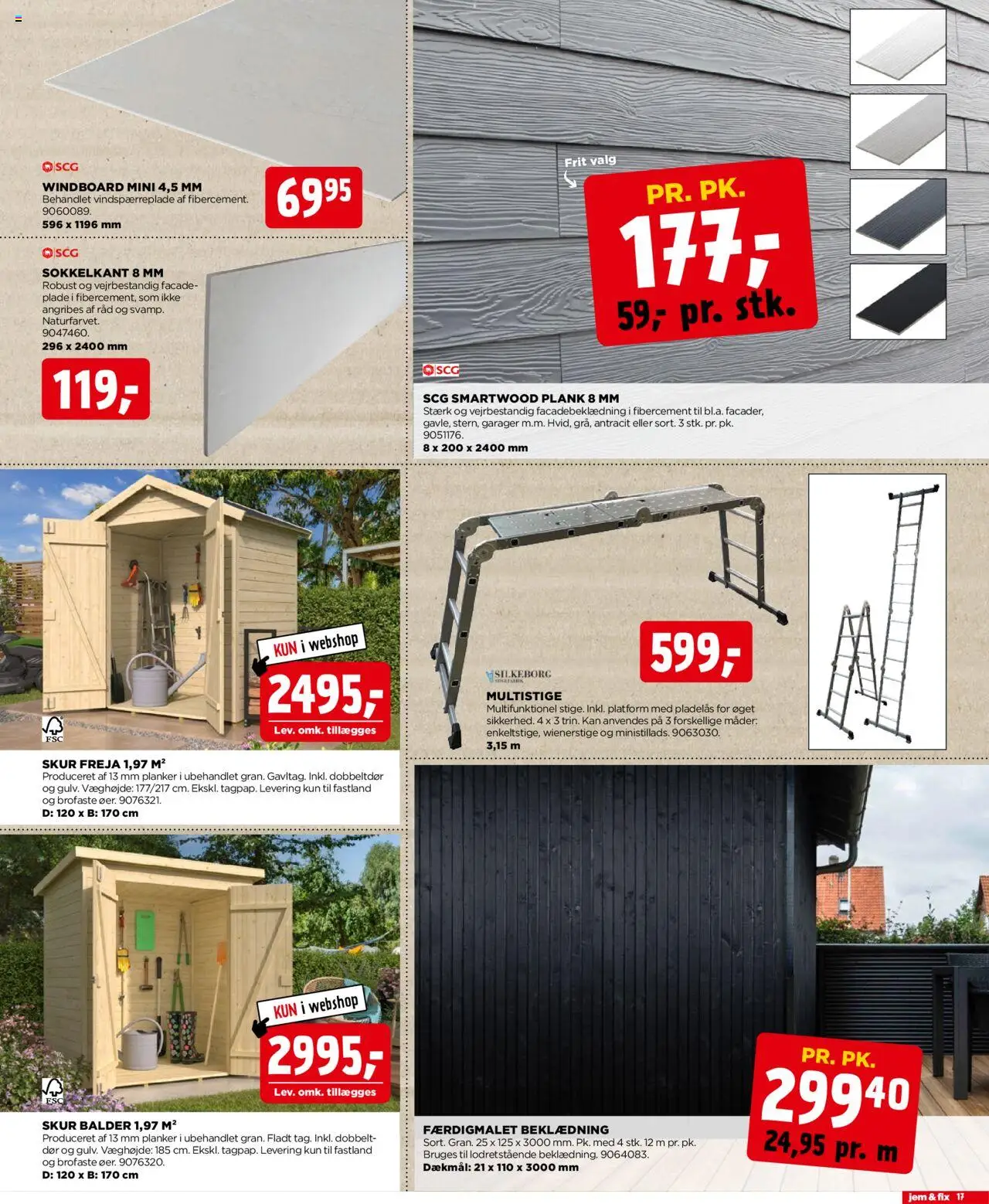 Jem & fix Tilbudsavis gyldig fra 29.06.2025 | Side: 17 | Produkter: Søm