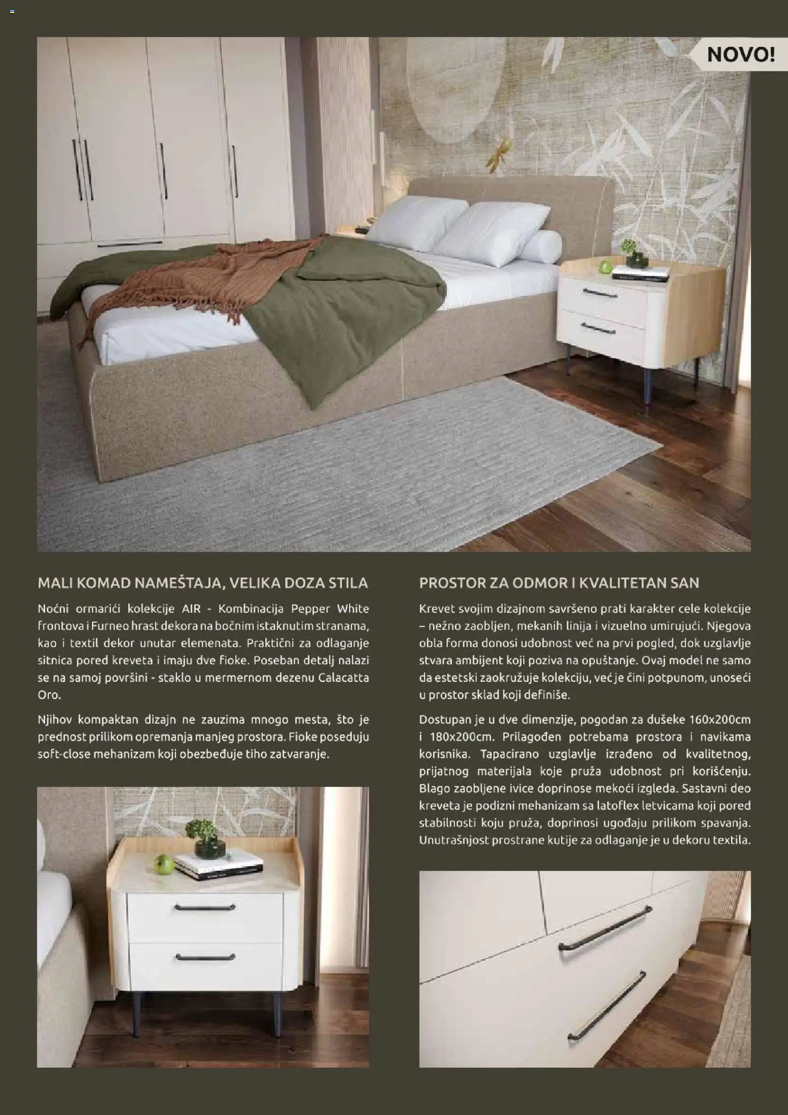 Jela katalog - važi od 09.03.2026 | Strana: 5 | Proizvode: Krevet, Sto