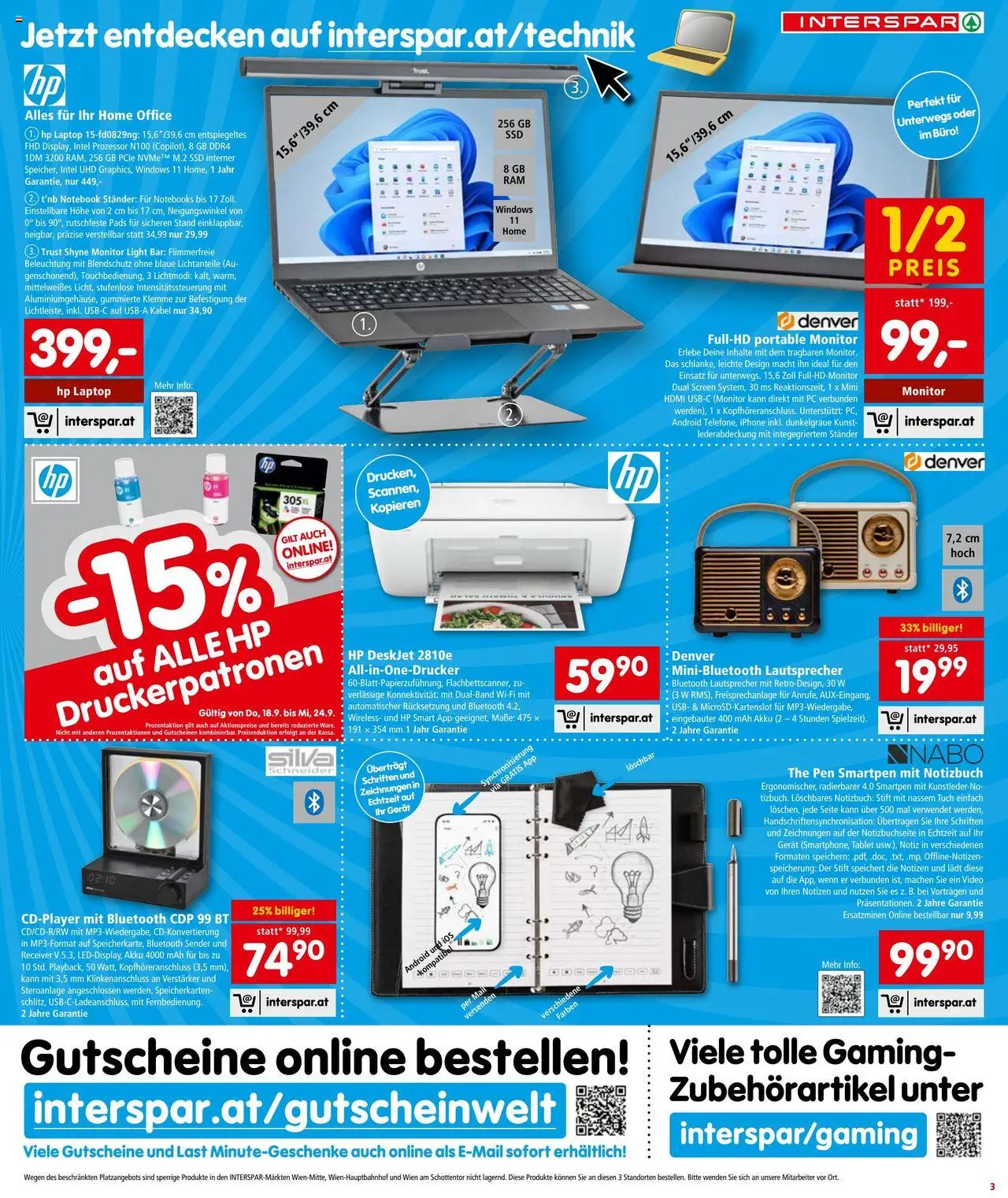 Interspar Herbst Technik gültig ab 18.09.2025 | Seite: 3