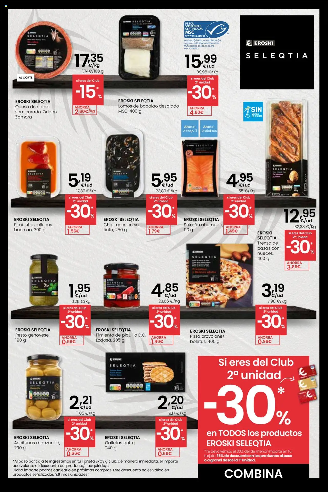 Eroski - Para conquistarte │ válido desde el 14.08.2025 | Página: 11 | Productos: Pizza, Té, Galletas, Caja