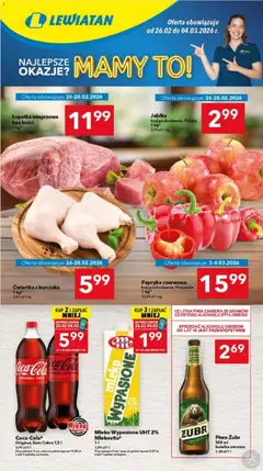Pogląd oferty "Lewiatan gazetka - Legnica" - ważna od 26.02.2026