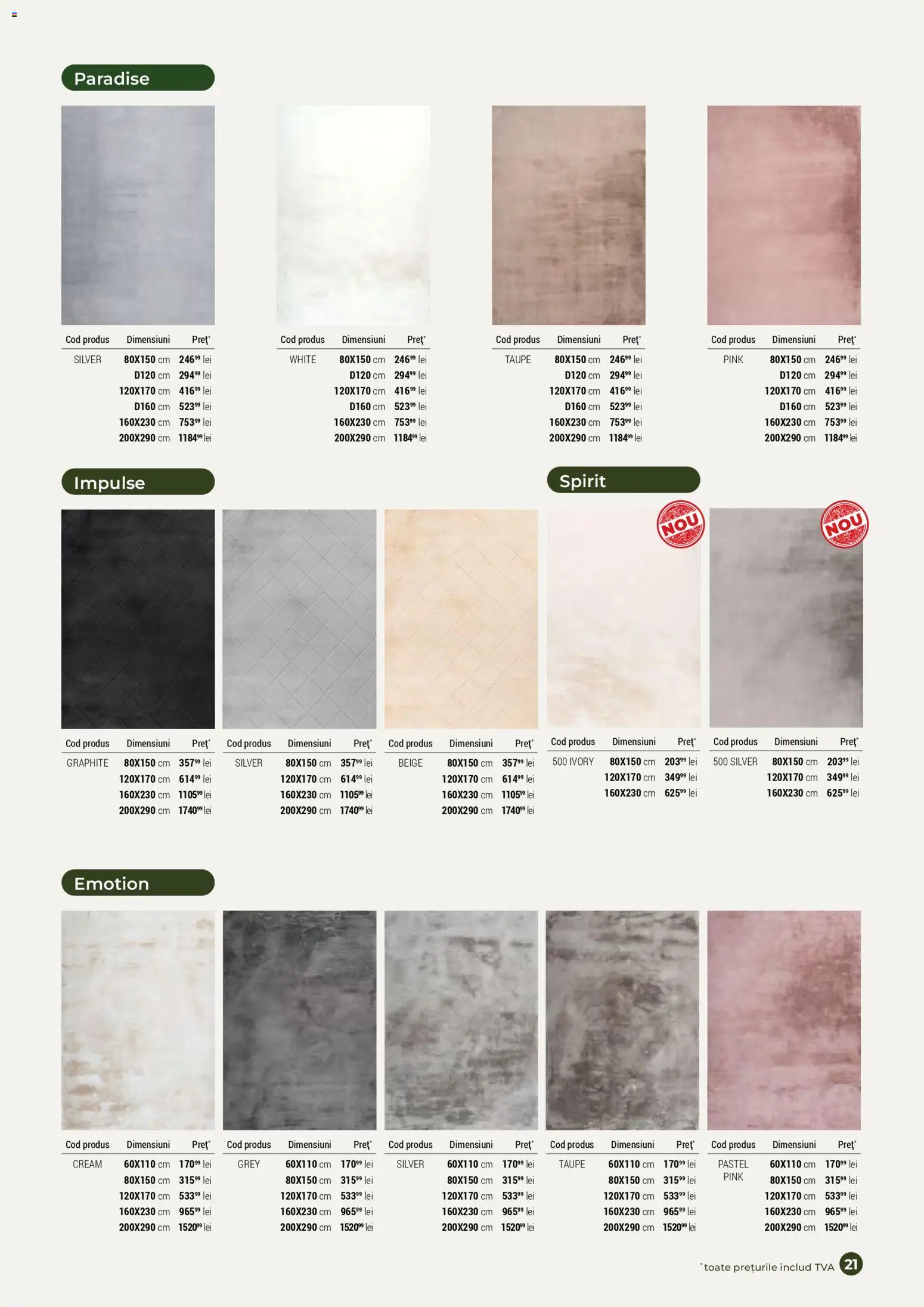 Noul catalog Proges – valabil de la 07.10.2025 | Pagină: 21