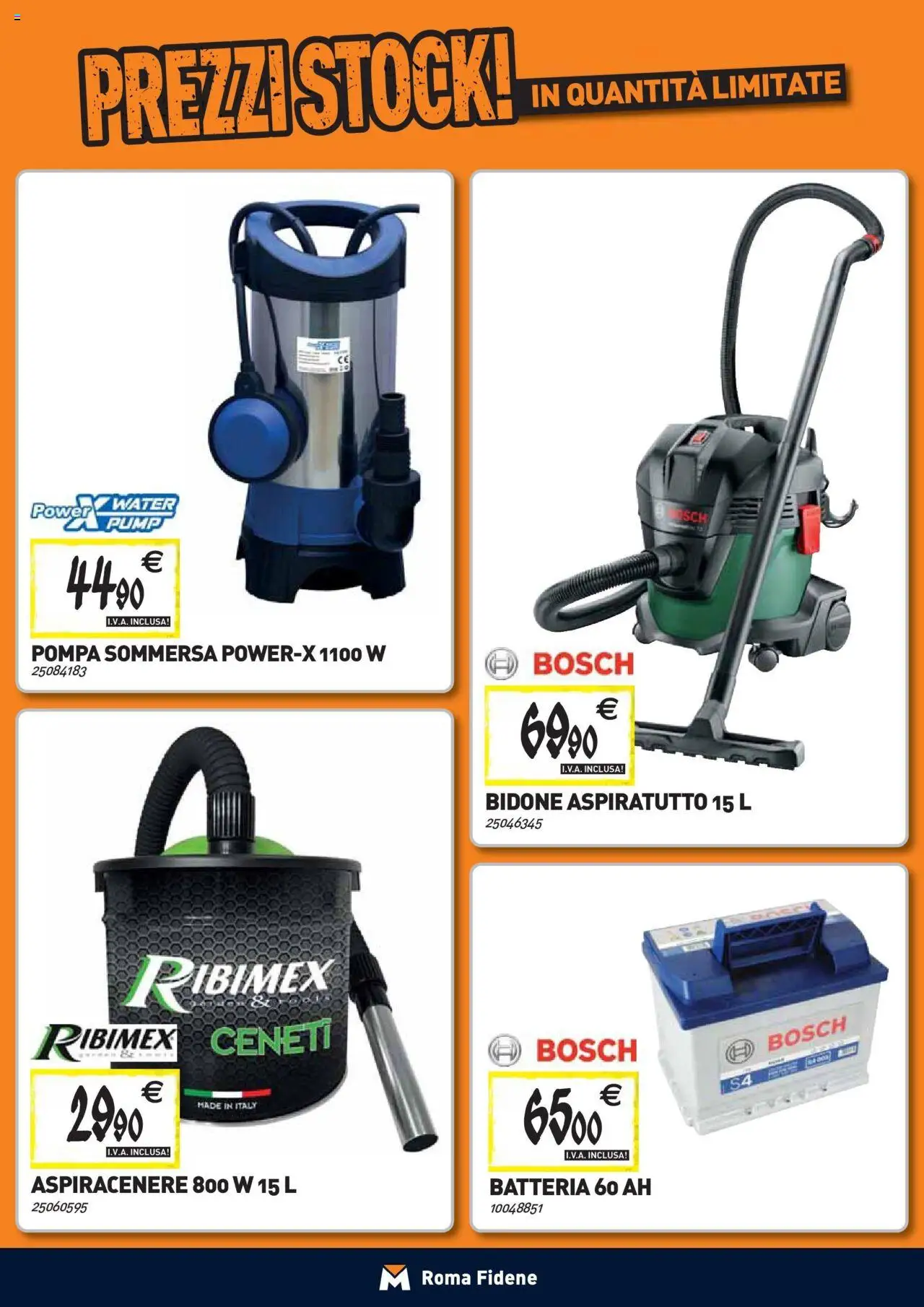 Volantino TECNOMAT del 24.09.2025 | Pagina: 23 | Prodotti: Aspiracenere, Batteria