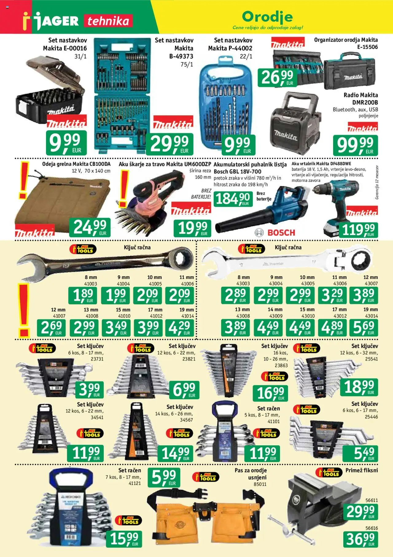 Novi Jager katalog ponudbe – veljaven od 08.10.2025 | Stran: 6 | Izdelki: Baterija, Usb, Odeja, Baterije
