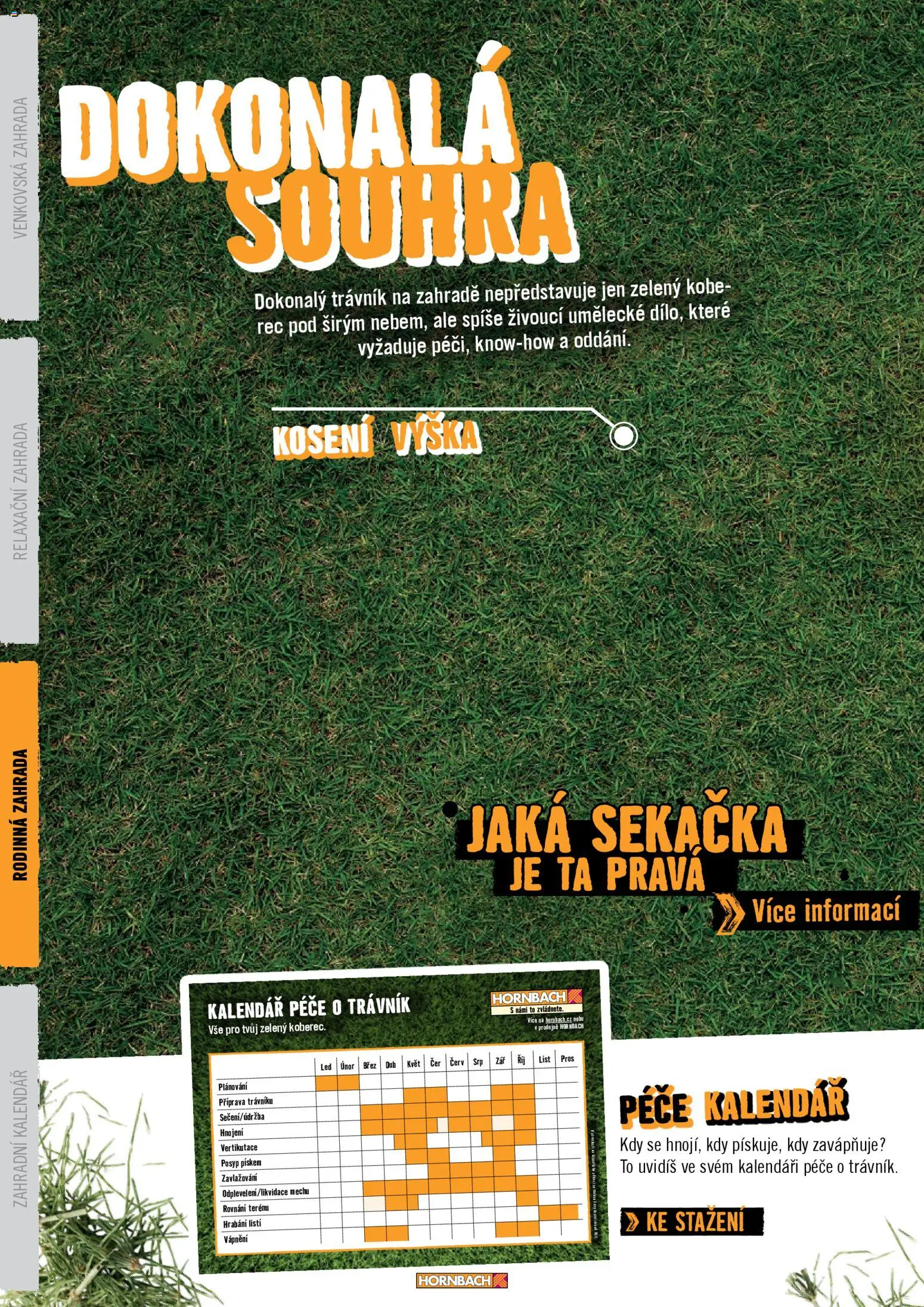 HORNBACH leták - Zahrada od 01.01.2026 | Strana: 48 | Produkty: Zahrada, Kalendář, Sekačka, LED