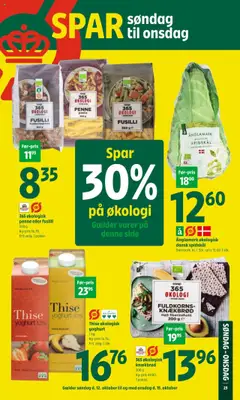 Änglamark økologisk dansk spidskål, Dansk spidskål, kl. I. 1 stk. gyldig fra 09.10.2025 | Side: 6 | Produkter: Yoghurt, Jordbær, Pasta, Spidskål