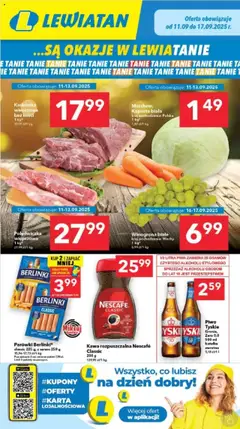 Pogląd oferty "Lewiatan gazetka - Legnica" - ważna od 11.09.2025