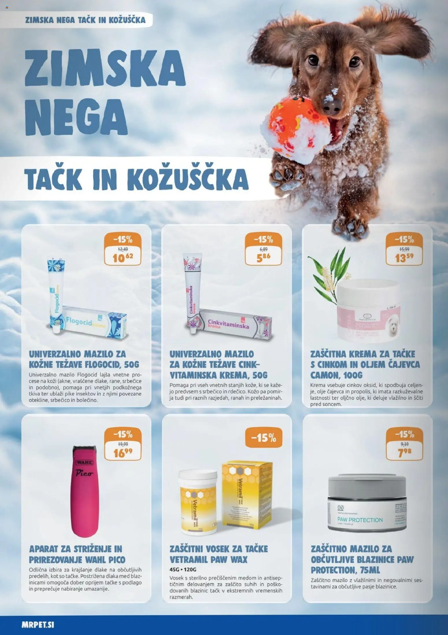 Novi Mr. Pet katalog ponudbe – veljaven od 01.01.2026 | Stran: 2 | Izdelki: Krema, Olje