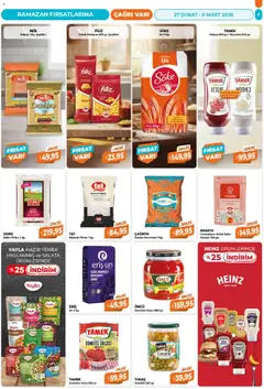 27.02.2026 tarihinden itibaren geçerli olan Çağrı Market kataloğu önizlemesi | Sayfa: 6