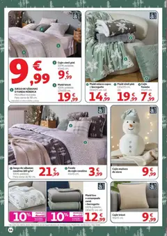 Vista previa Alcampo - Deco Navidad 2025 válido desde el 06.11.2025 | Página: 14 | Productos: Juego de sábanas, Copos, Funda, Cama