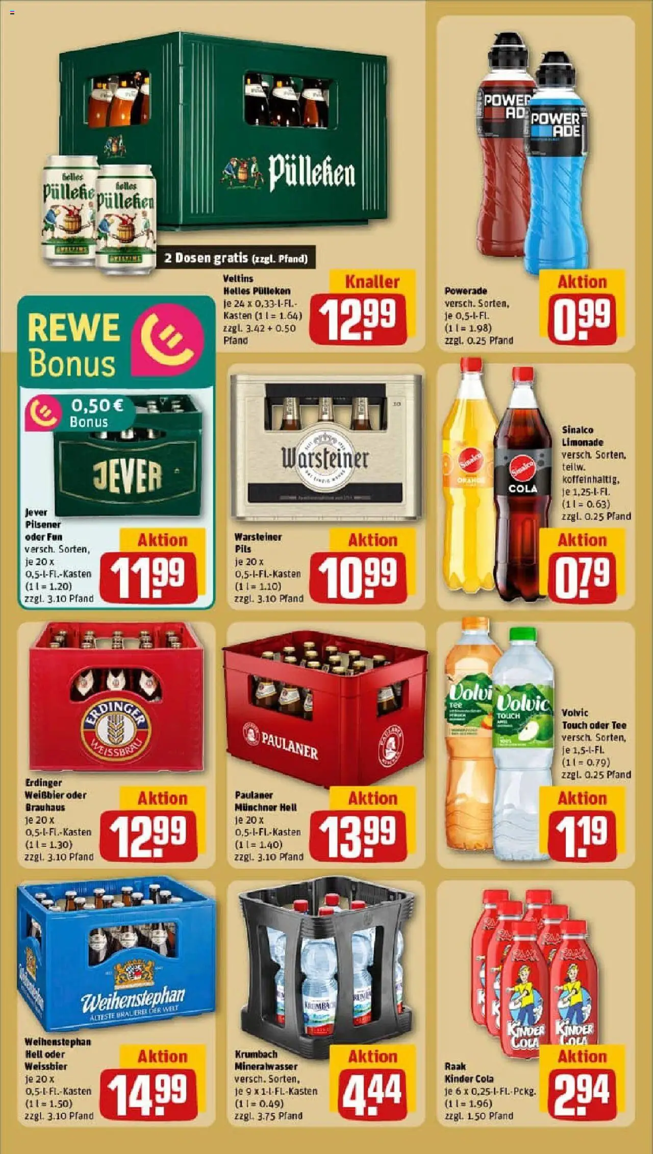 Rewe prospekt Manching	 - gültig ab dem 20.07.2025 | Seite: 24 | Produkte: Pils, Volvic touch, Paulaner, Veltins