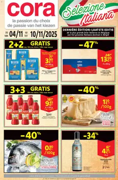 Cora - Foire Italienne - Italiaans festival  - Voorbeeld van een folder van Cora, geldig van 04.11.2025
