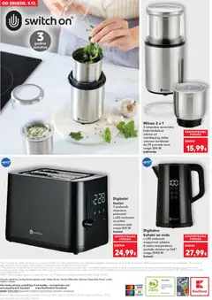 Katalog Parkside Kaufland - Pregled kataloga iz trgovine Kaufland, vrijedi od 03.12.2025 | Stranica: 28 | Proizvodi: Kuhalo za vodu, Toster, Telefon